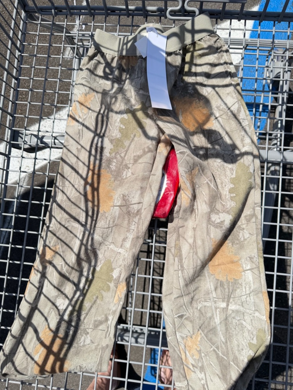 Kids Camo Pull-On Pants in Neutral Earth Tones nyc size s 6/7
